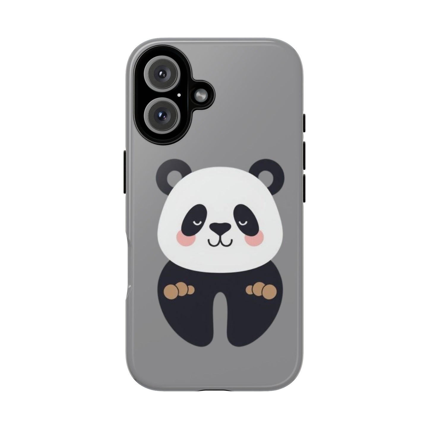 Cute Panda Phone Case, Kawaii Style Phone Case, Animal Lover Gift, Phone Accessory, Fun and Playful Case