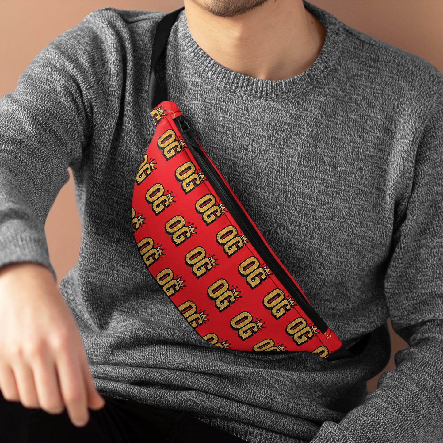 Stylish OG Fanny Pack | Trendy Streetwear Bag, Festival Accessory, Casual Travel Gear, Hip-Hop Style Organizer, Unique Gift Idea