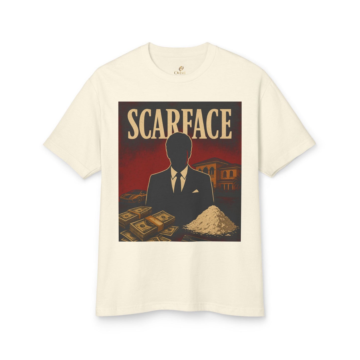 Scarface Vintage Graphic Tee, Unisex Cotton T-Shirt for Movie Lovers, Retro Apparel, Stylish Gift for Fans, Casual Wear