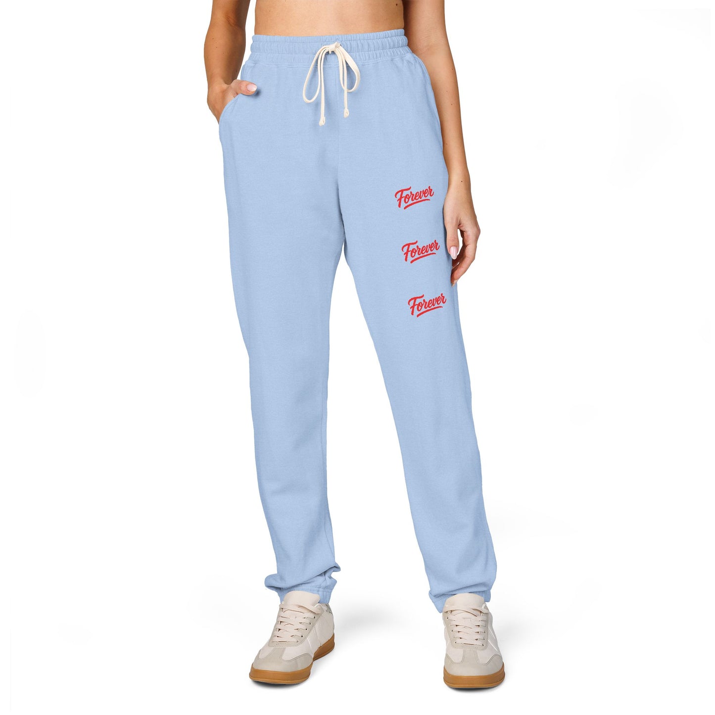 Chic Unisex Fleece Sweatpants with Trendy Graphic Design - Cozy Lounge Pants, Perfect for Casual Wear, Relaxation, and Travel