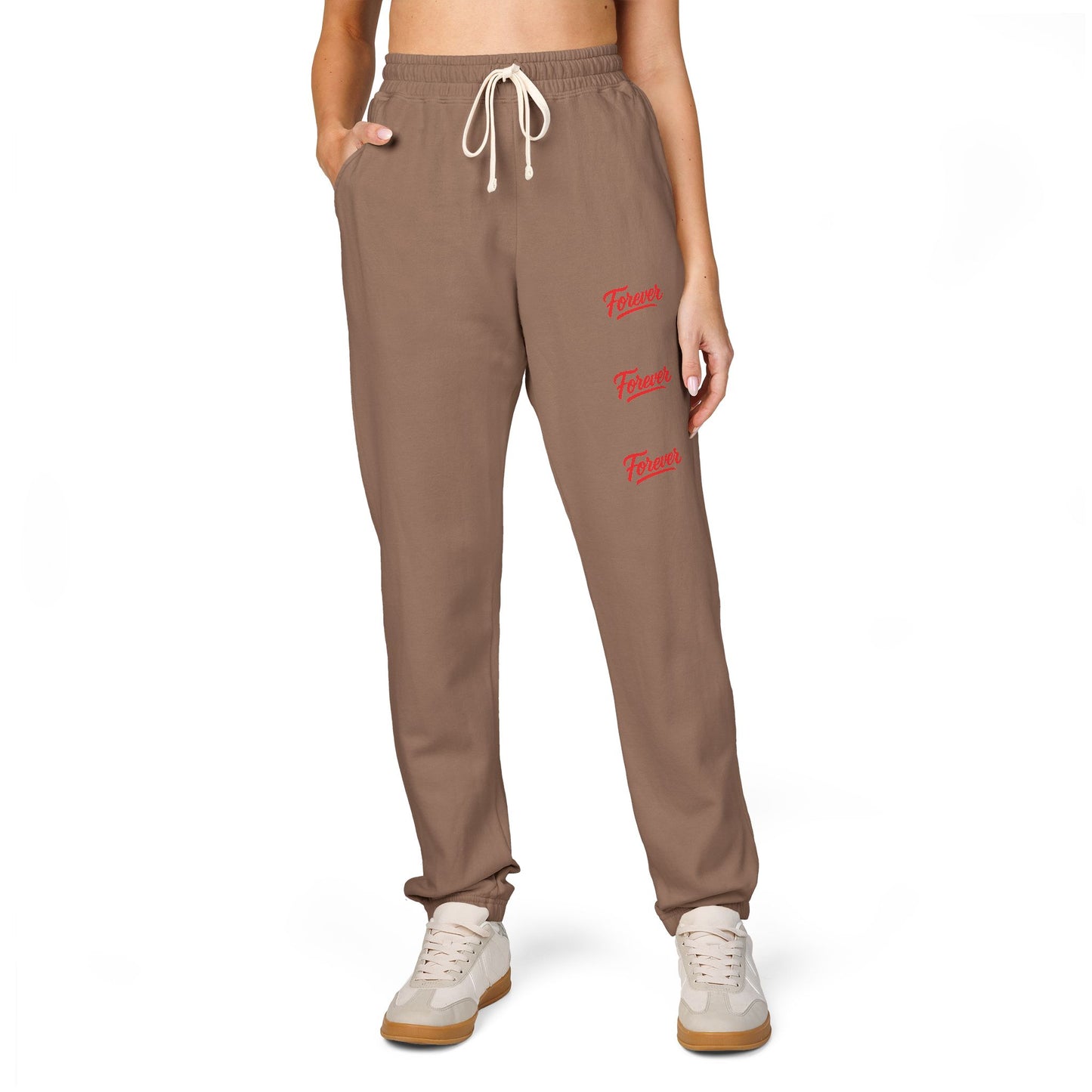 Chic Unisex Fleece Sweatpants with Trendy Graphic Design - Cozy Lounge Pants, Perfect for Casual Wear, Relaxation, and Travel