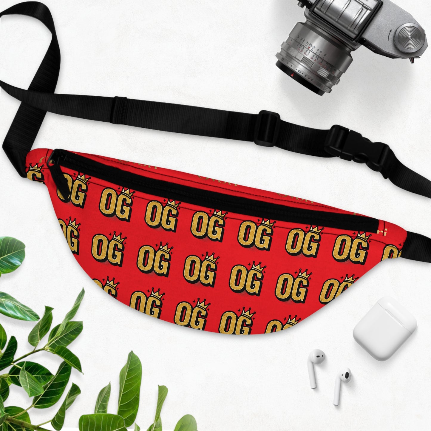 Stylish OG Fanny Pack | Trendy Streetwear Bag, Festival Accessory, Casual Travel Gear, Hip-Hop Style Organizer, Unique Gift Idea