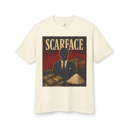 Scarface Vintage Graphic Tee, Unisex Cotton T-Shirt for Movie Lovers, Retro Apparel, Stylish Gift for Fans, Casual Wear