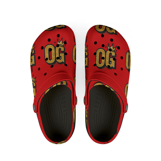 OG Pattern EVA Foam Rubber Shoes for Comfort and Style, Fun Clogs for Everyday Wear, Unique Colorful Footwear for Festivals, Great [...]