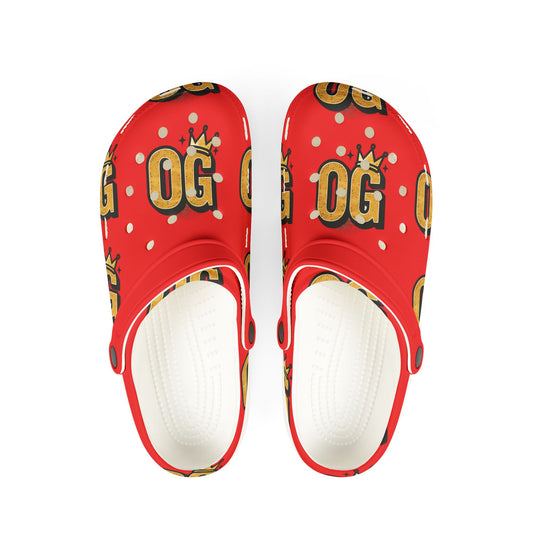 OG Pattern EVA Foam Rubber Shoes for Comfort and Style, Fun Clogs for Everyday Wear, Unique Colorful Footwear for Festivals, Great [...]